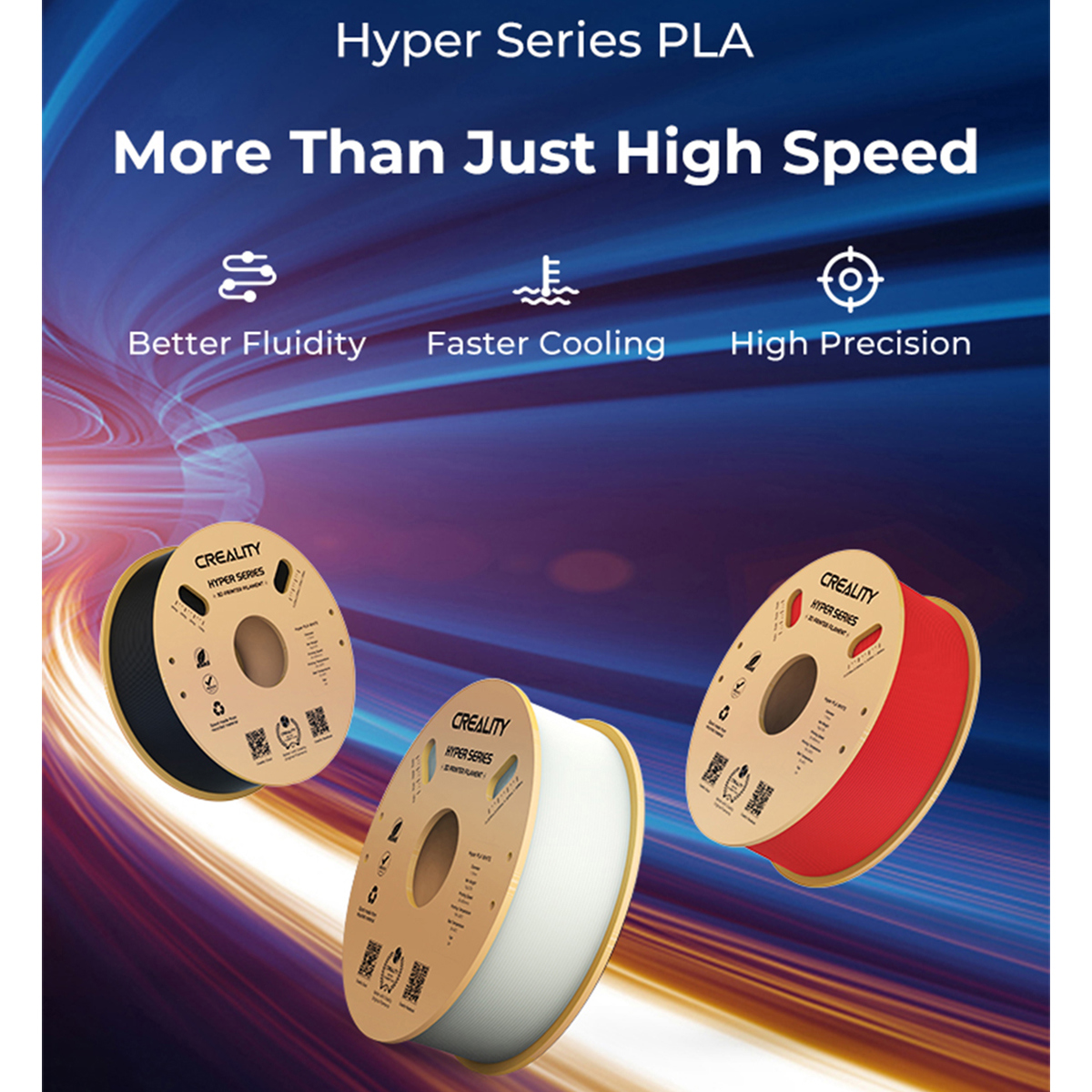 Creality 1.75mm Hyper Series PLA 3D Printing Filament