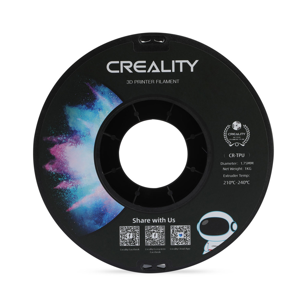 Creality 1.75mm TPU Filament for 3D Printers