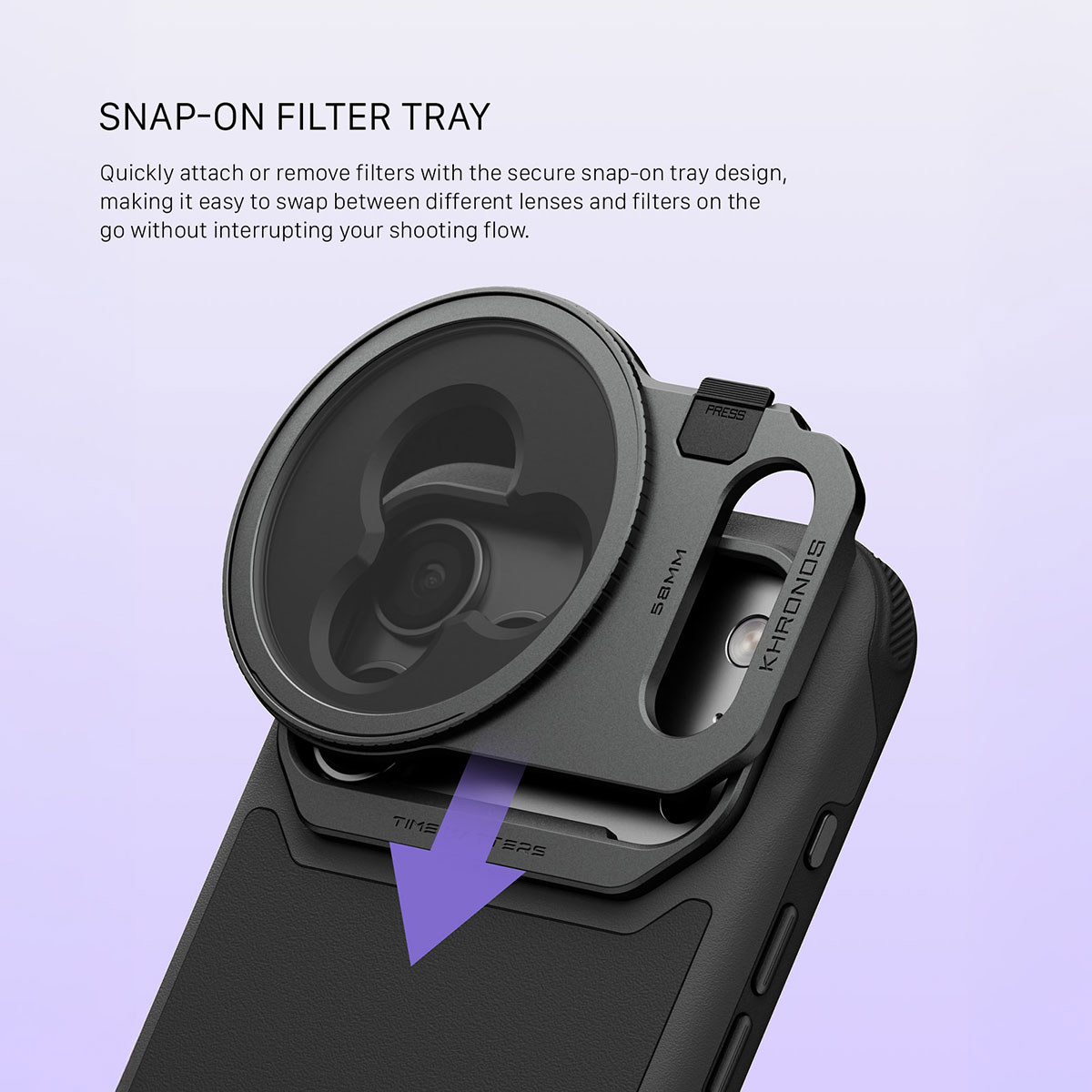 Tilta Khronos Lite Mobile Case for Apple iPhone 17 Pro