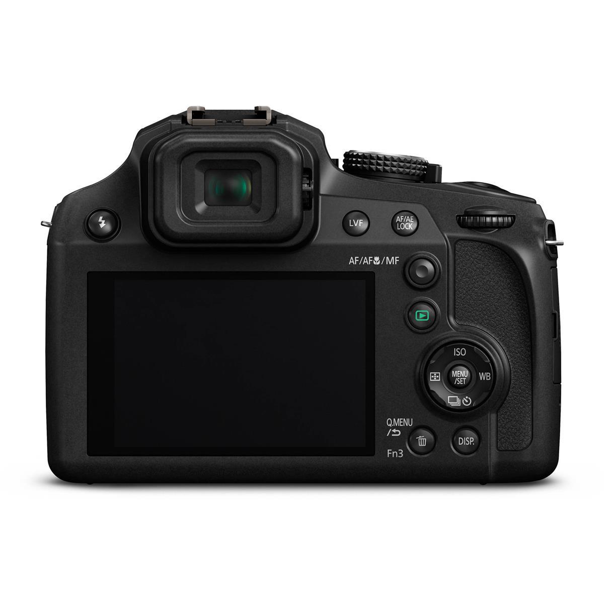 Panasonic LUMIX FZ80D Point & Shoot Digital Camera, Bundle with 64GB SD Card, Ba