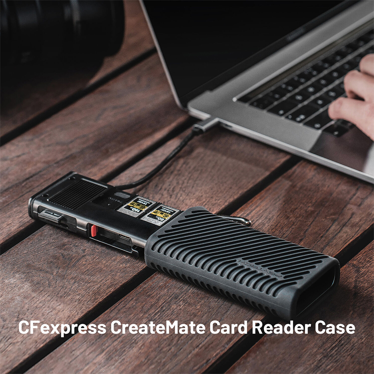PGYTECH CreateMate CFexpress Type-B and SD Card Reader and Case