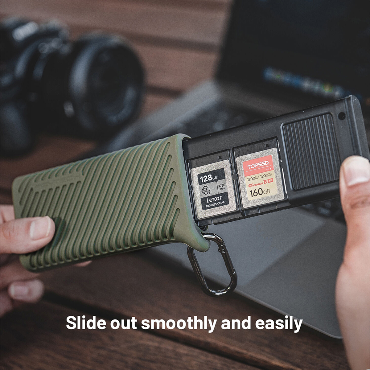 PGYTECH CreateMate CFexpress Type-B and SD Card Reader and Case