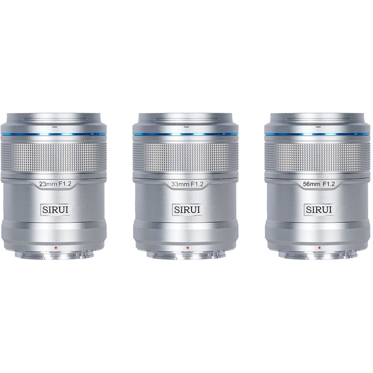 Sirui Sniper Series 3-Lens Set with 23mm, 33mm and 56mm f