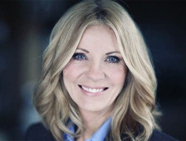 portrait of smiling woman