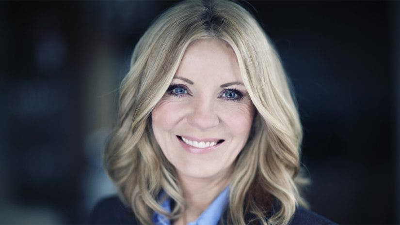 portrait of smiling woman