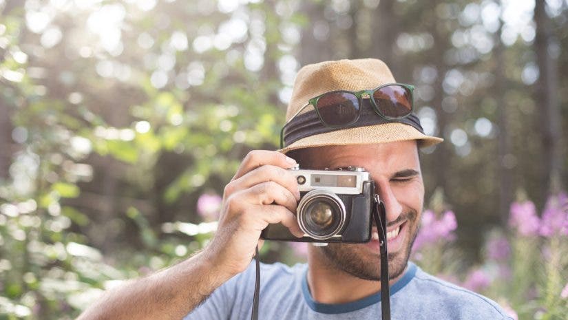 vintage camera photographer