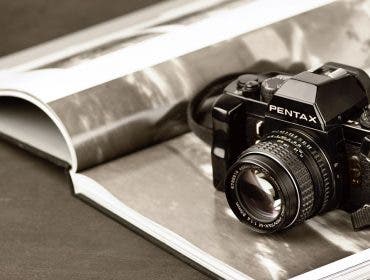 pentax film camera photo book