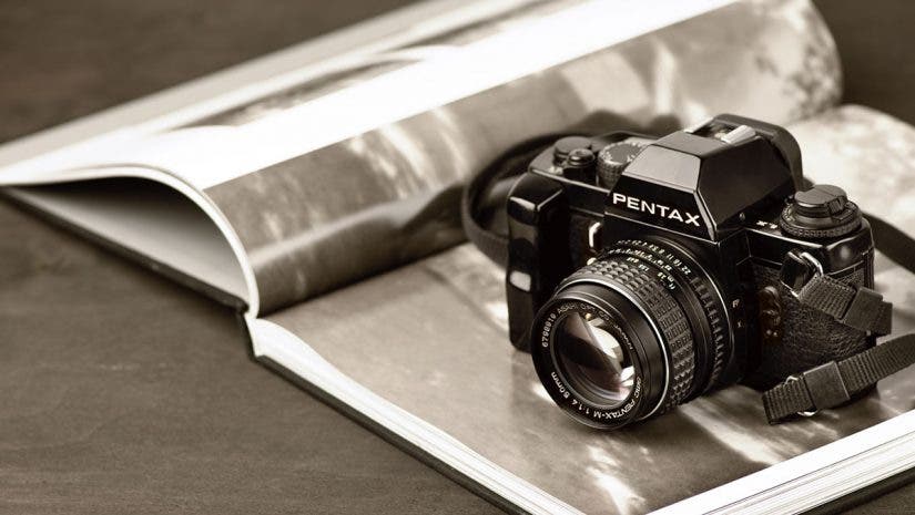 pentax film camera photo book