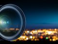 night photography lens bokeh