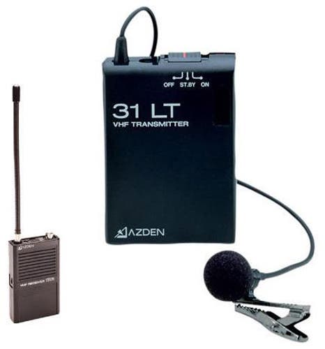 Azden 111 Lavalier Microphone System with EX-503 Omni-directional Lavalier Microphone