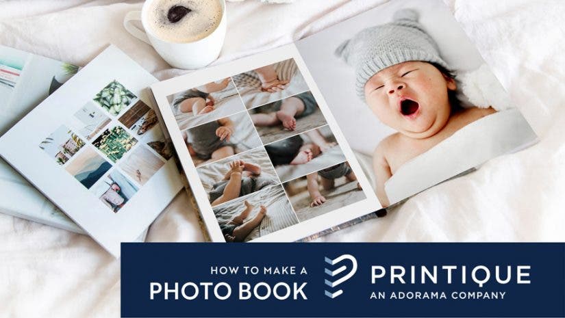 Printique how to make a photo book