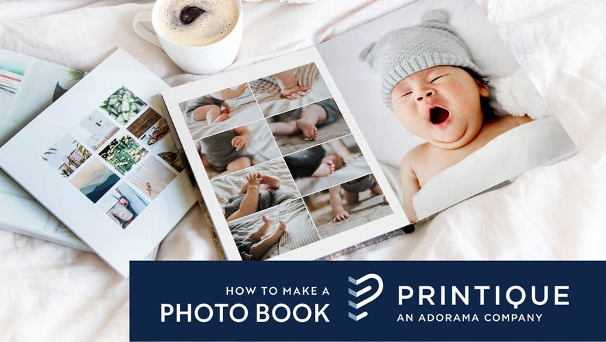 Printique how to make a photo book