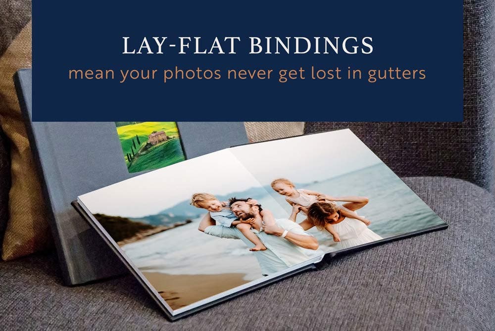 printique how to make a photo book lay-flat bindings