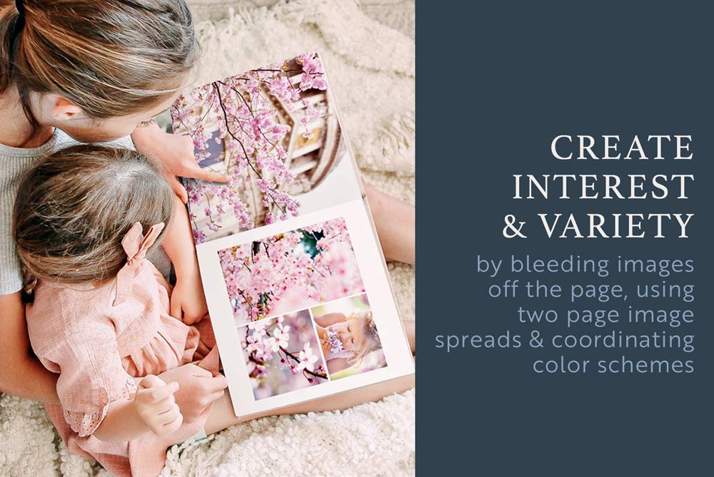 printique how to make a photo book create variety