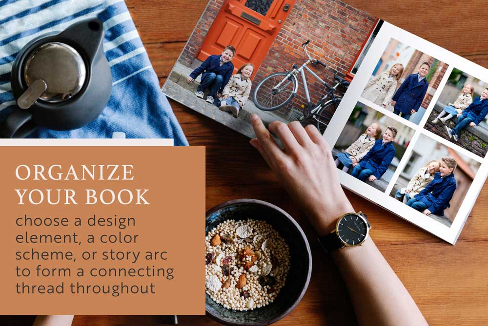 printique how to make a photo book organize your book