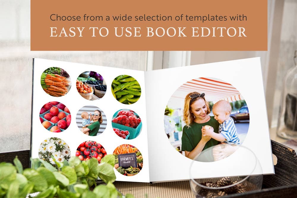 printique how to make a photo book book editor