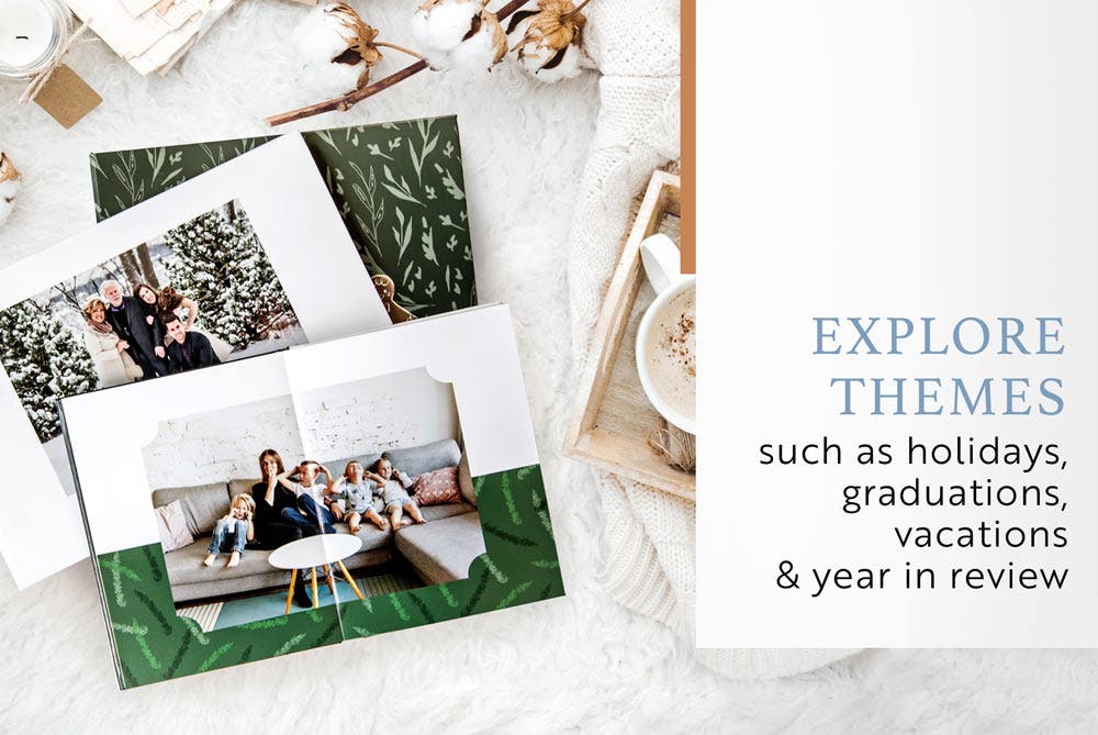 printique how to make a photo book book themes