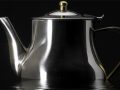 aluminum reflective teapot
