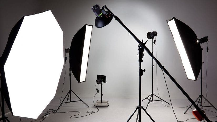 soft boxes lighting studio equipment