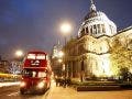 cathedral red bus london