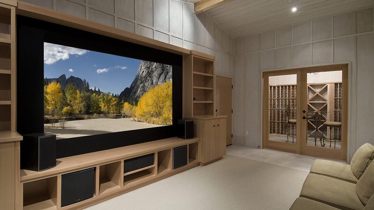 home theater room