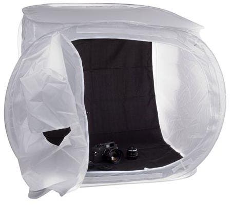 Set Up a Still-Life Tent, One of the Best Camera Accessories for Product Photos
