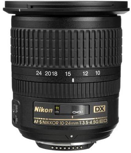 Nikon 10-24mm f/3.5-4.5G ED-IF AF-S DX NIKKOR Lens