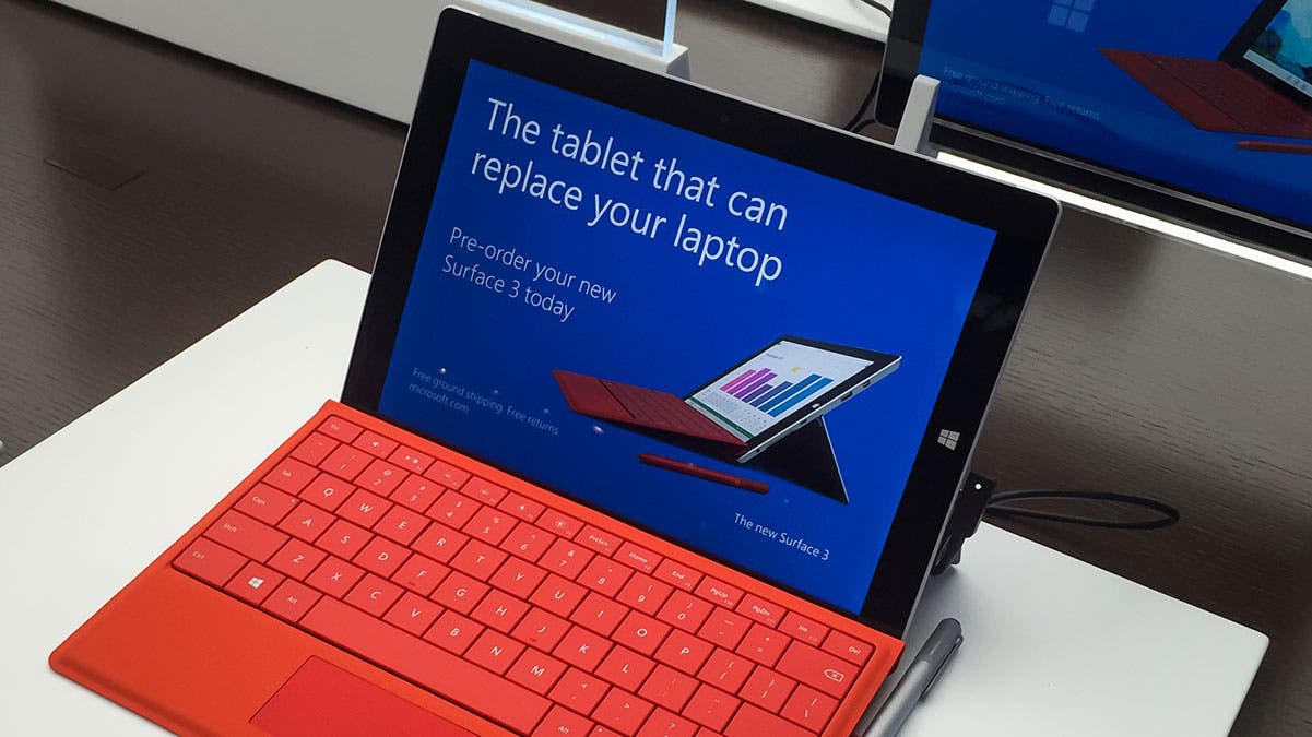microsoft surface pro 3 tablet