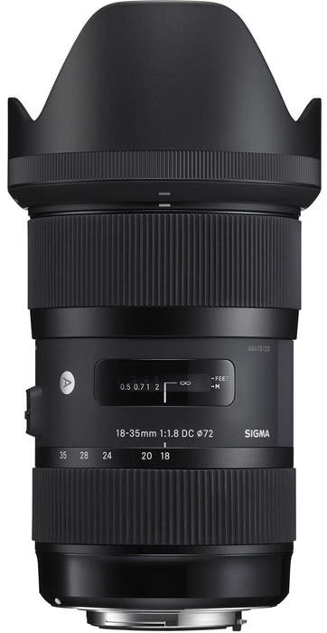 Sigma 18-35mm F/1.8 DC HSM ART Lens