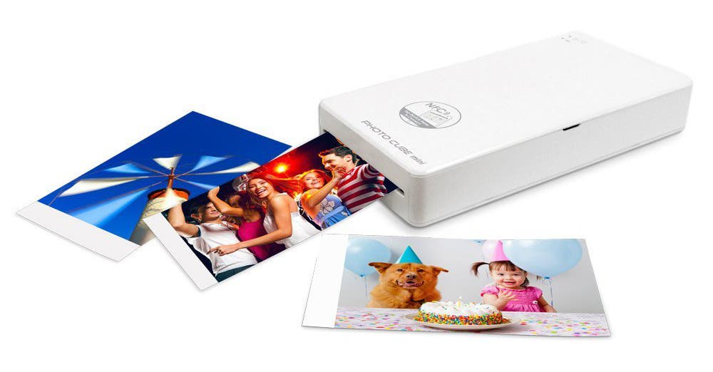 VuPoint Photo Cube Mini Wireless Pocket Photo Printer