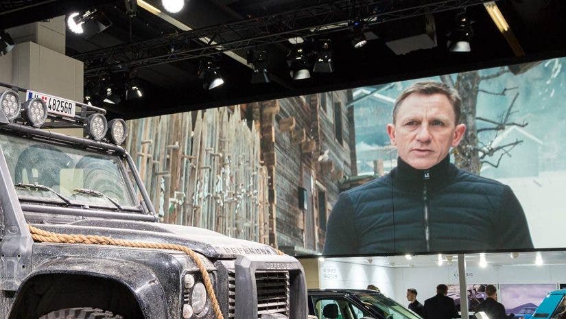 Spectre clip in car show