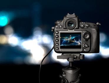 dslr camera bokeh
