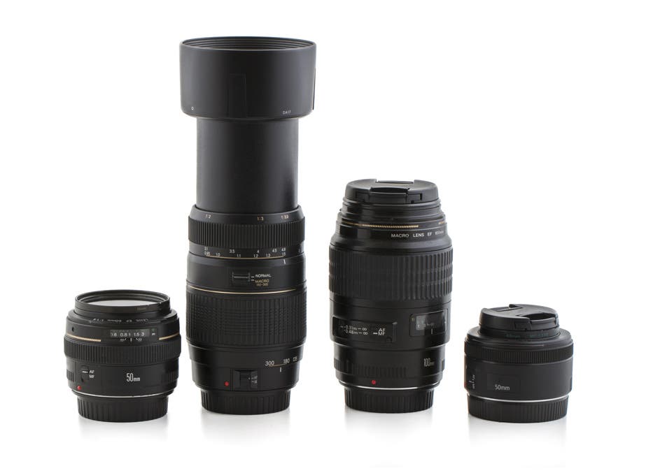 lentes de cámara intercambiables para DSLR o sin espejo