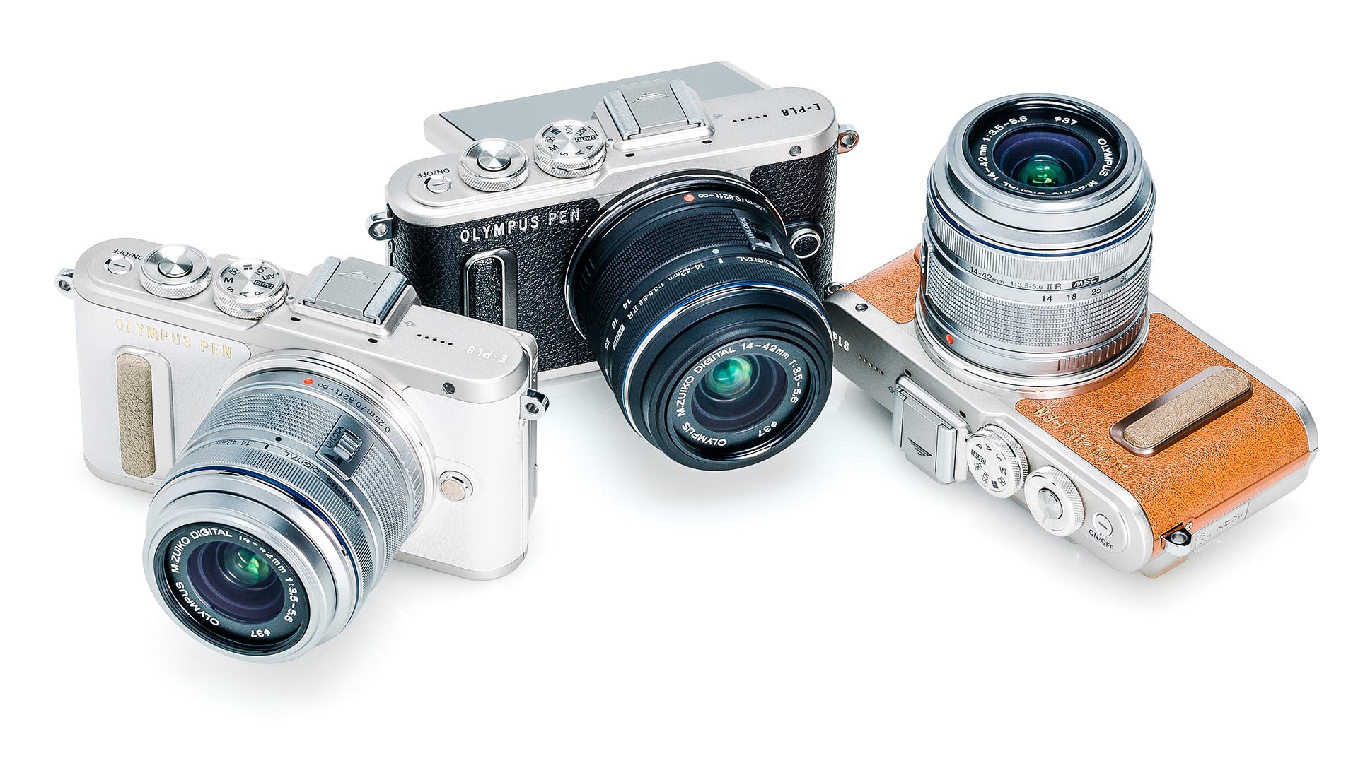 Olympus Reveals Pen E-PL8 Micro Four Thirds Camera, 3 Lenses and