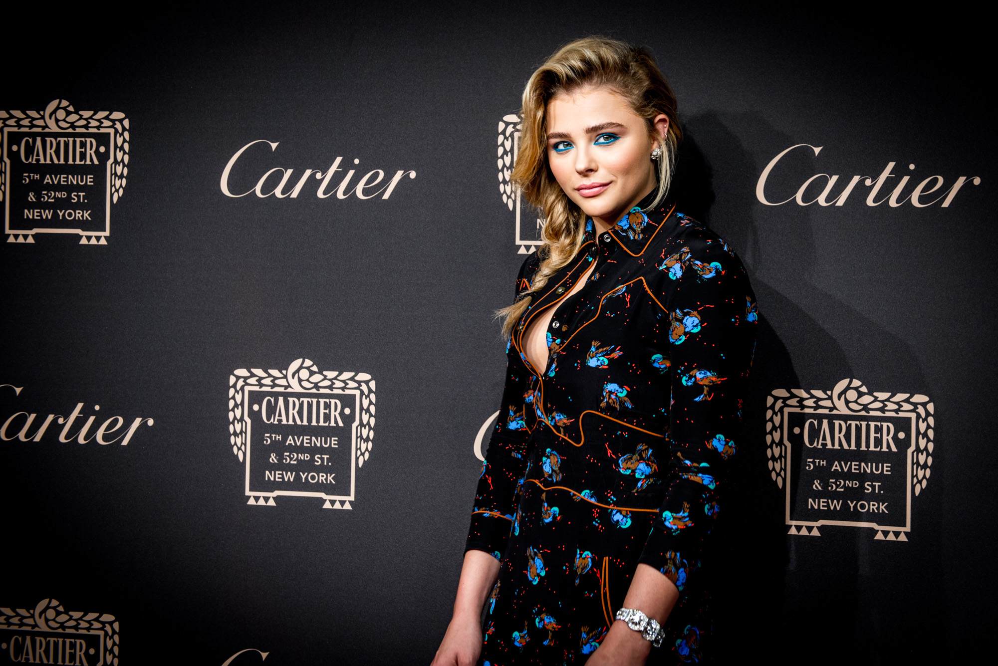Chloe Grace Moretz walked the red carpet at Cartier's Fifth Avenue Mansion reopening during NYFW. I photographed this special event for Cartier's Instagram account covering the red carpet, cocktail party inside the Mansion and after party.