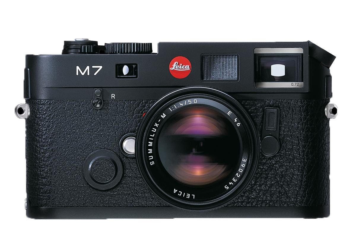 Leica M7 rangefinder 35mm film camera"