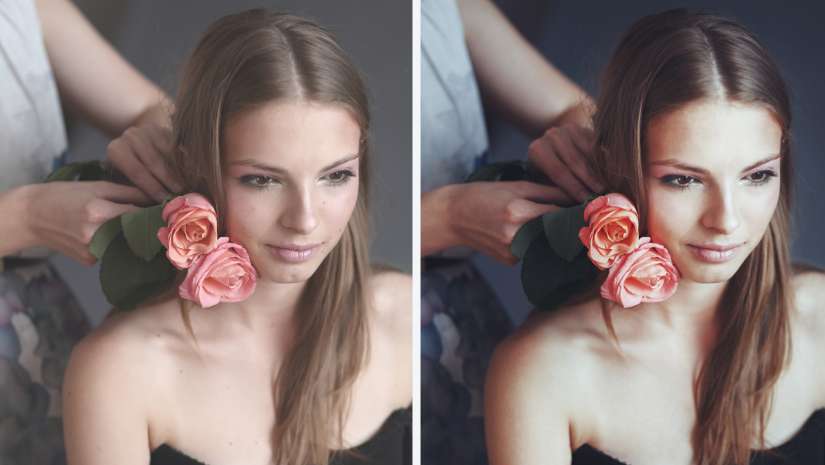 shutterstock/irbis stock photo. example of photo before and after photo editing