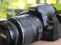 Nikon D5300 camera with 18-55mm Nikon kit lens"