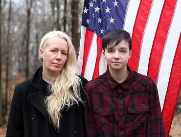 A portrait of a mother and daughter from photographer Dorie Hagler’s project me&EVE.