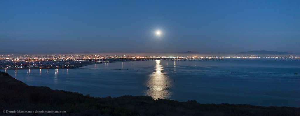 how to shoot the night sky, moon rise