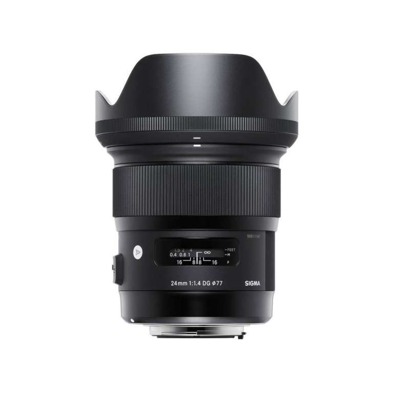 sigma 24mm f/1.4 lens for canon