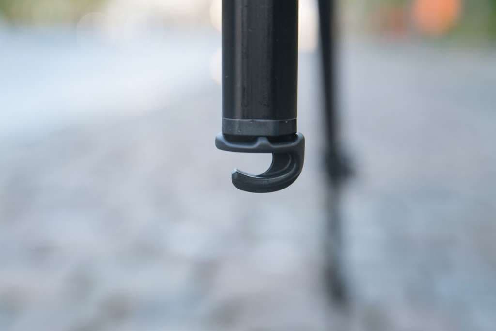 lightweight travel tripod stabilizer weight hook