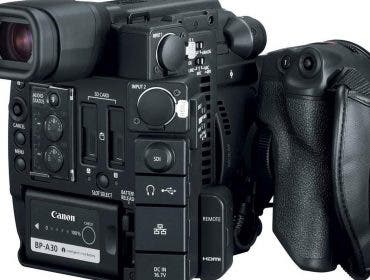 back of Canon EOS C200