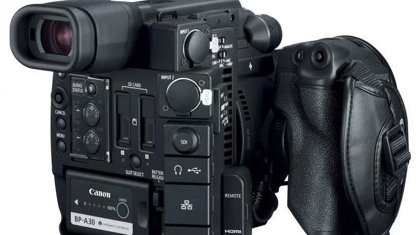 back of Canon EOS C200