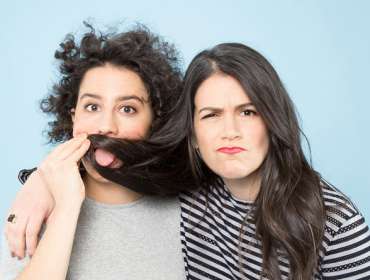 two girls - abbie and liana