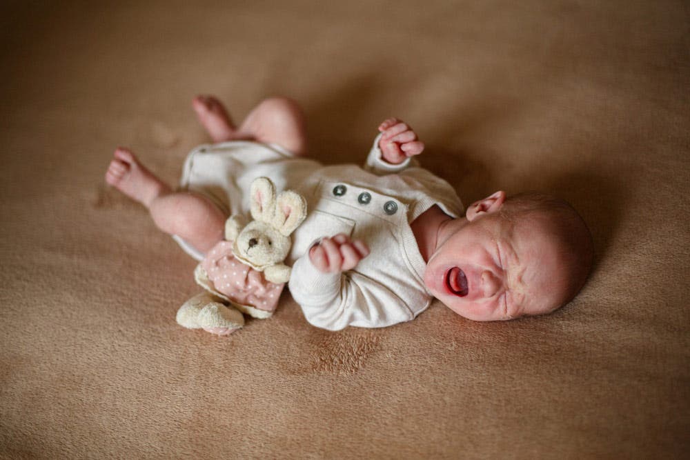 Crying Baby Photoshoot