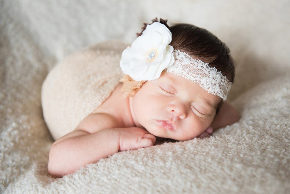 Sleeping Newborn Baby Photography