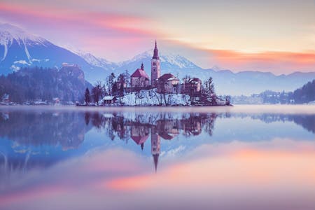 winter travel photography