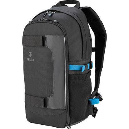 Tenba Shootout 12L ActionPack for Up to 2 GoPro or Similar Action Cameras, Mounts, Backs, Cables, Batteries and Other Accessories, Includes WeatherWrap Rain Cover, Microfiber Lens Cleaning Cloth, Black