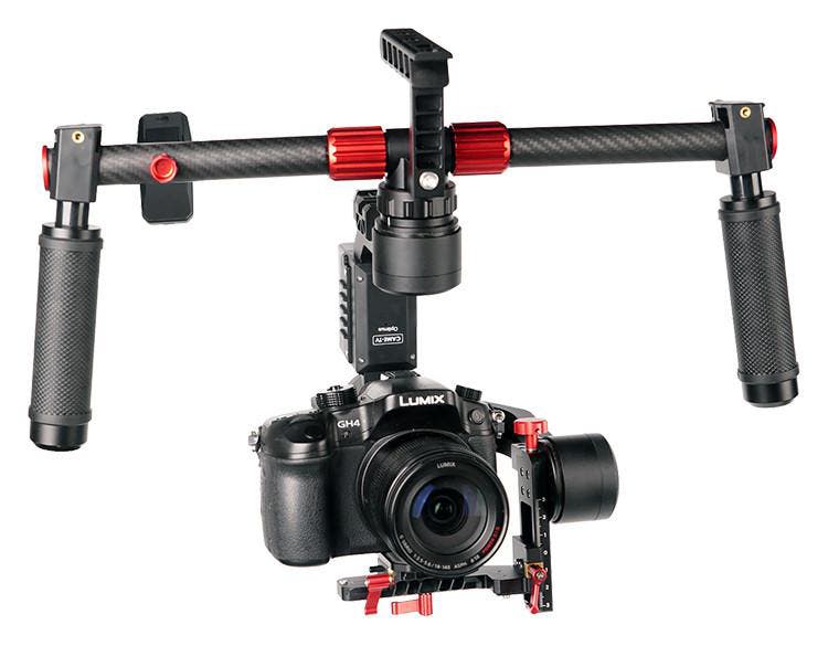 Came-TV Optimus 3-Axis Gimbal Stabilizer dual handled operation